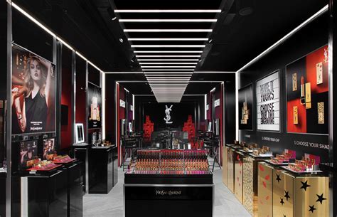 YSL makeup shop